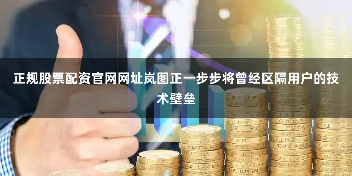 正规股票配资官网网址岚图正一步步将曾经区隔用户的技术壁垒