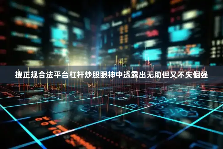 搜正规合法平台杠杆炒股眼神中透露出无助但又不失倔强